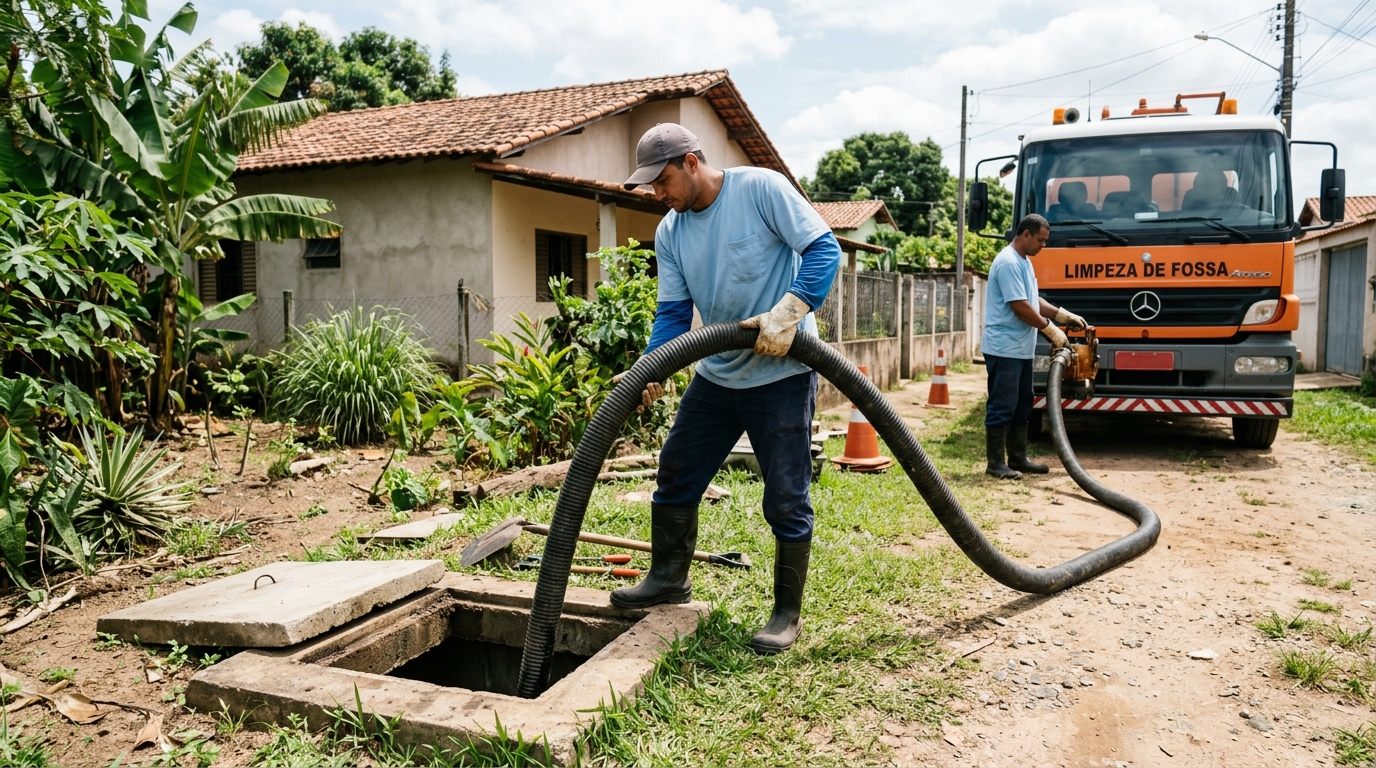 Desentupimento de Fossa em Maceió‑AL