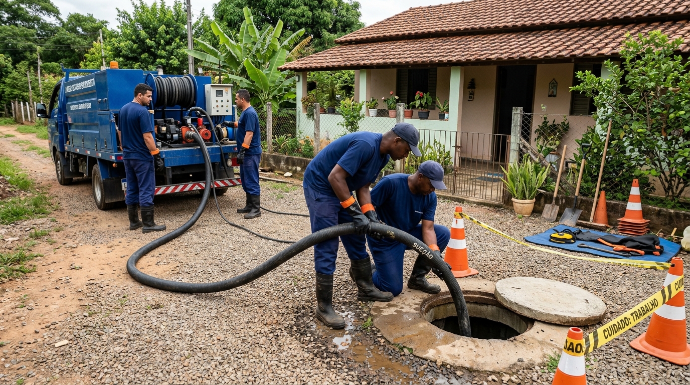 Esvaziamento de Fossa Séptica em Maceió‑AL