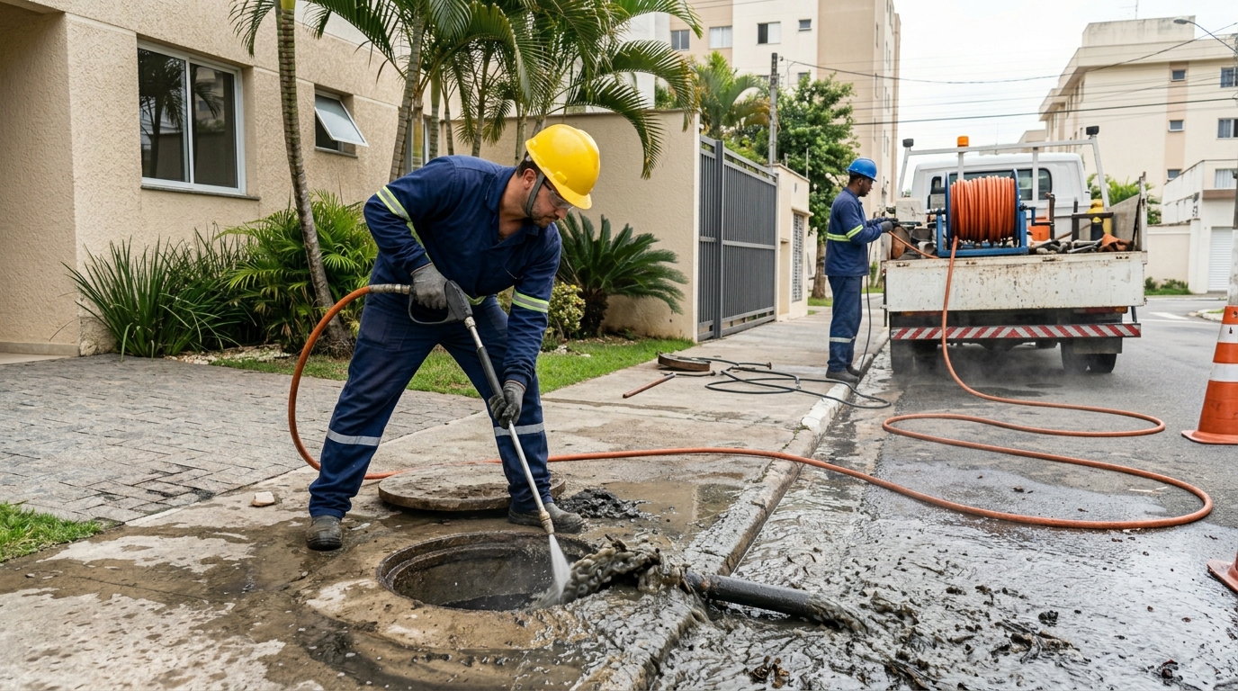 Hidrojateamento Industrial em Maceió‑AL