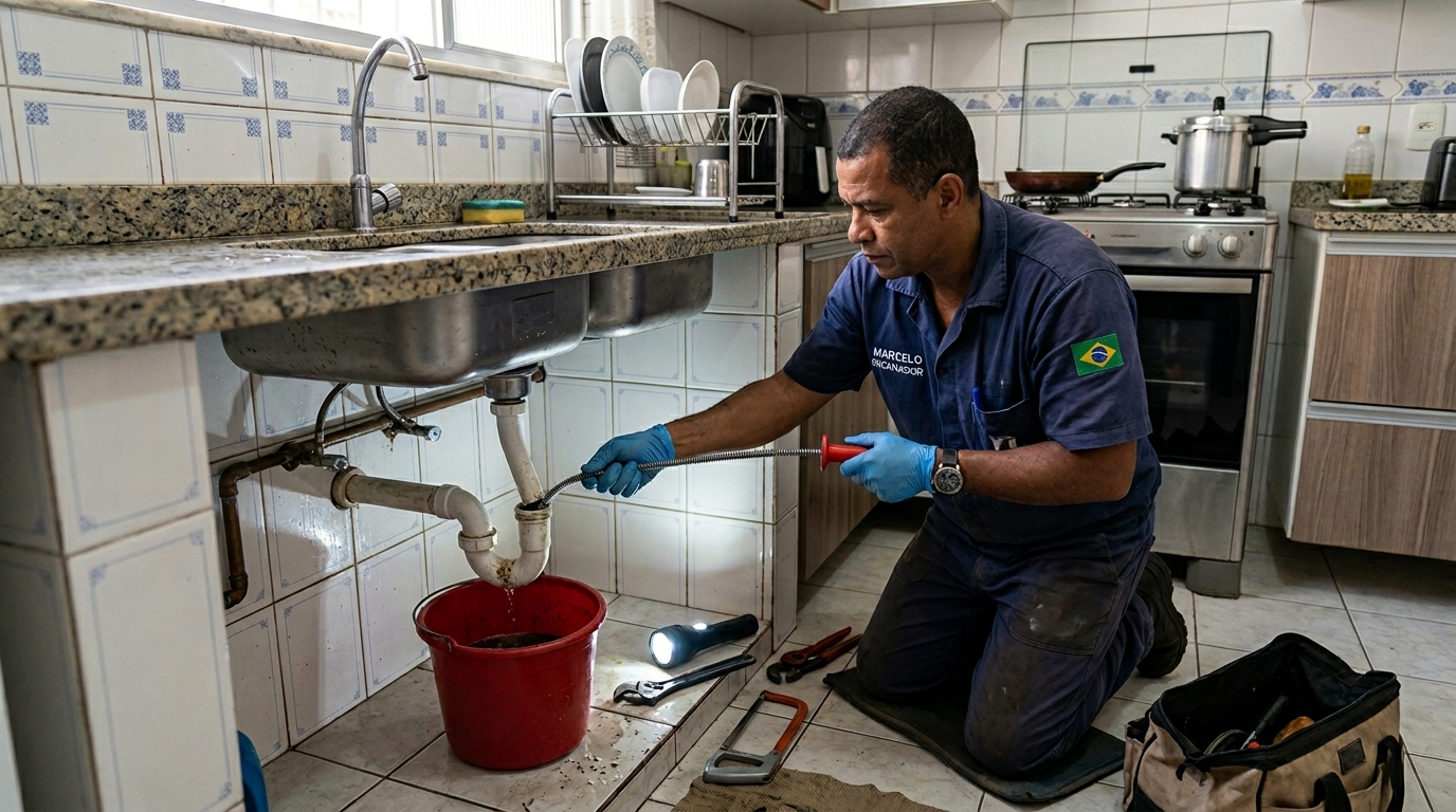 Limpeza de Canos com Equipamento em Maceió‑AL