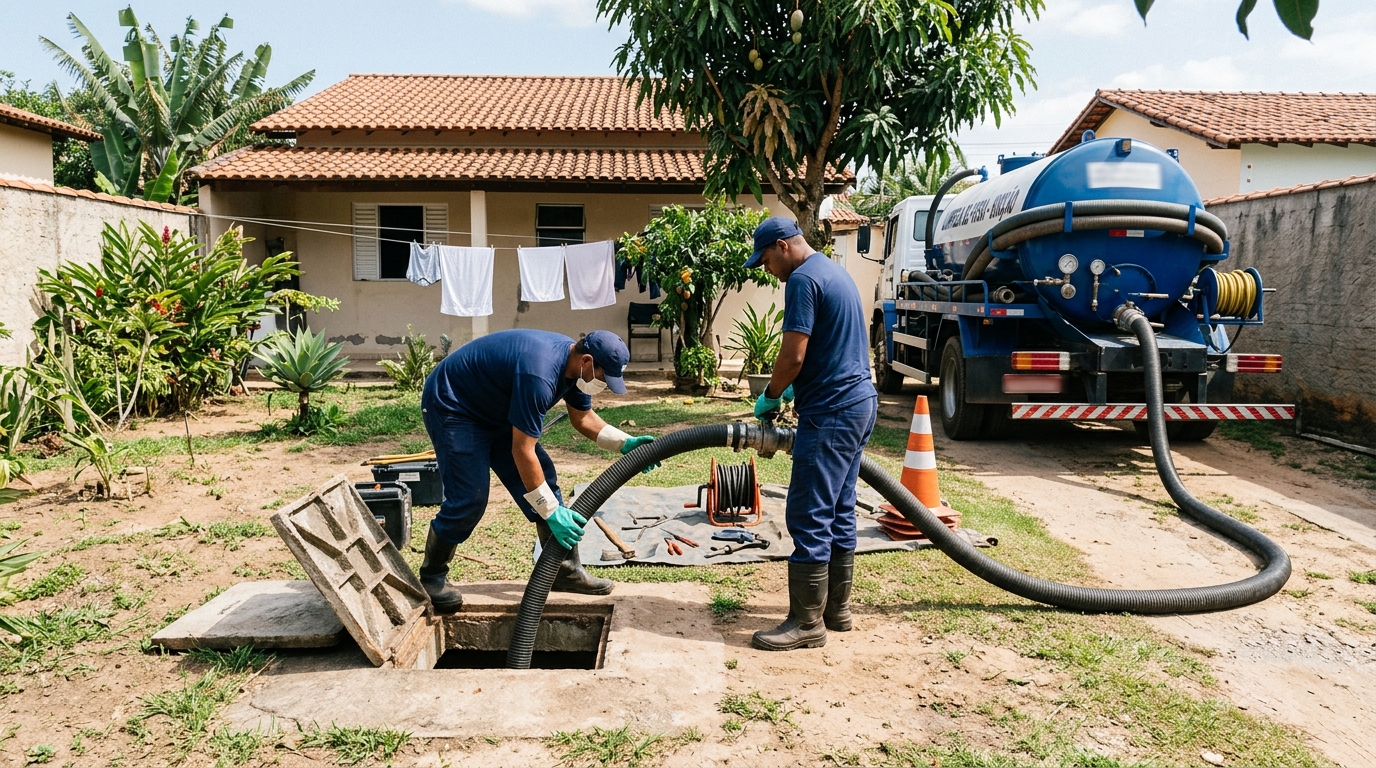 Manutenção de Fossa em Maceió‑AL