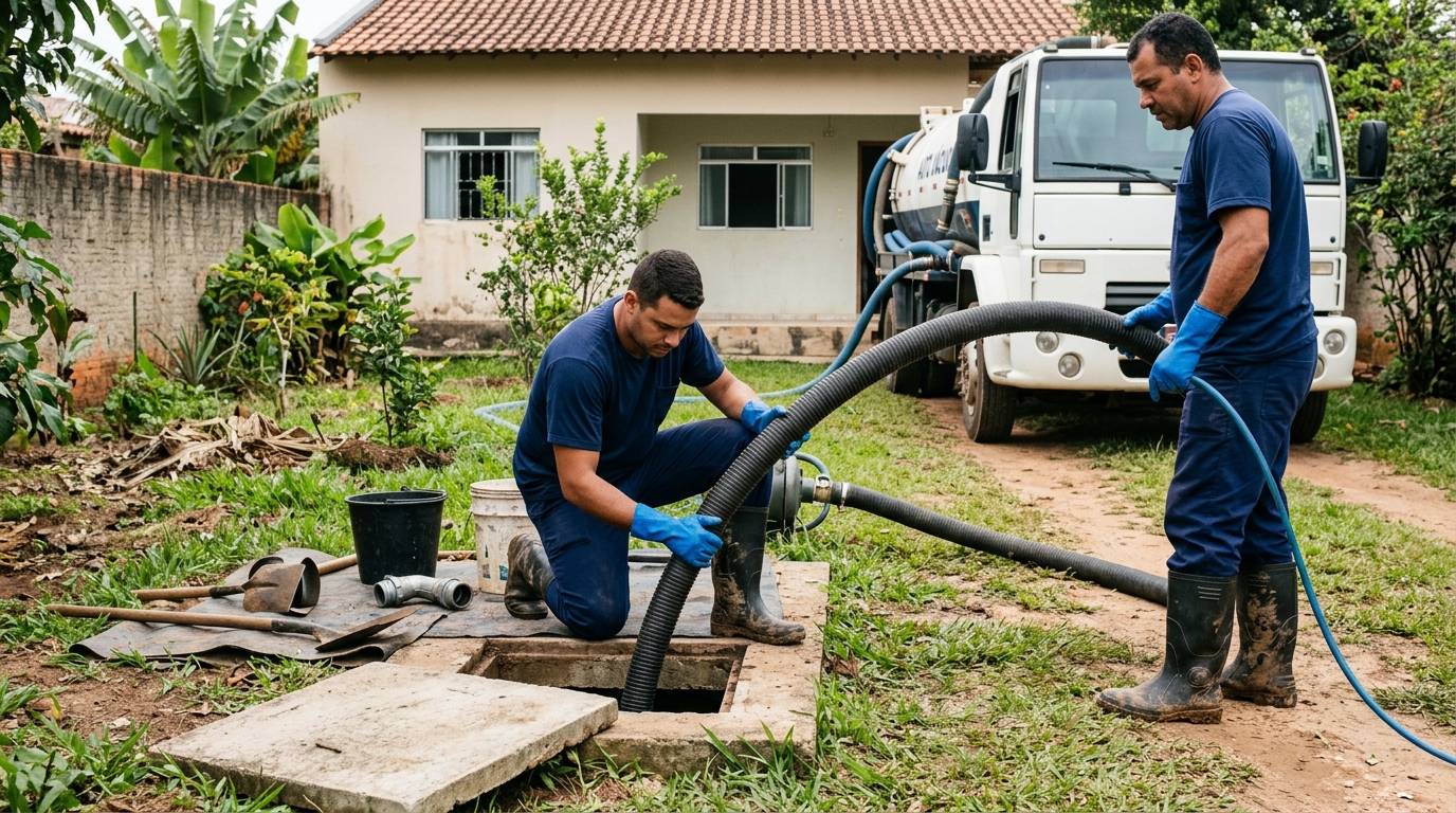 Sucção de Fossa em Maceió‑AL